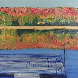 Couleur - miroir (18x36) 
Huile 250.00$
