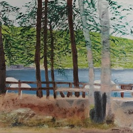 Moment de détente avec Edouard
Huile (18×48) 350.00$