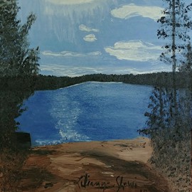 Paisible fin d’après- midi
Huile (20x30) 250.00$