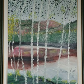 Grandes-piles
 Huile (35x25) encadré 450.00$