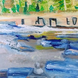 Esprit de Batiscan-Huile (12×16)-Prix 35$