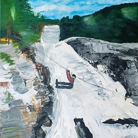 Le jeu flyé de BatiscanHuile (18×24)-Prix 125$